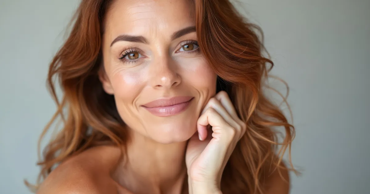 Beautiful and confident woman with Collagen-Stimulating Treatments at Venus Rising Med Spa in Vancouver, WA